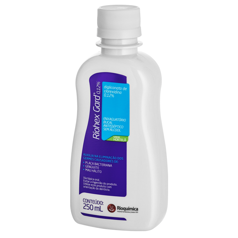 Enxaguante Bucal Riohex Gard 0,12% - 250ml 6